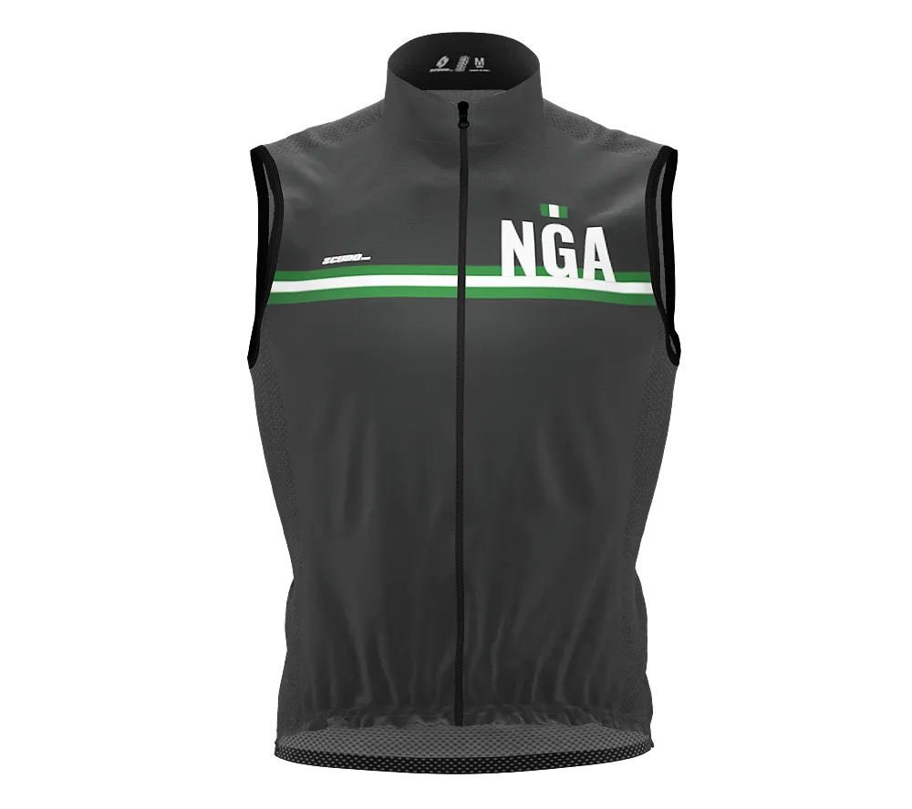 Wind Breaker Cycling Running Sports Vest Nigeria Country Code for Men And Women