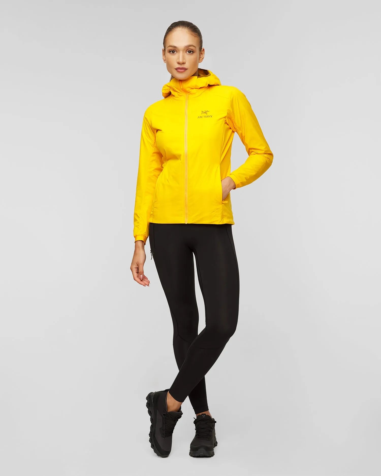 Women's yellow insulated jacket Arcteryx Atom x000006780-20135