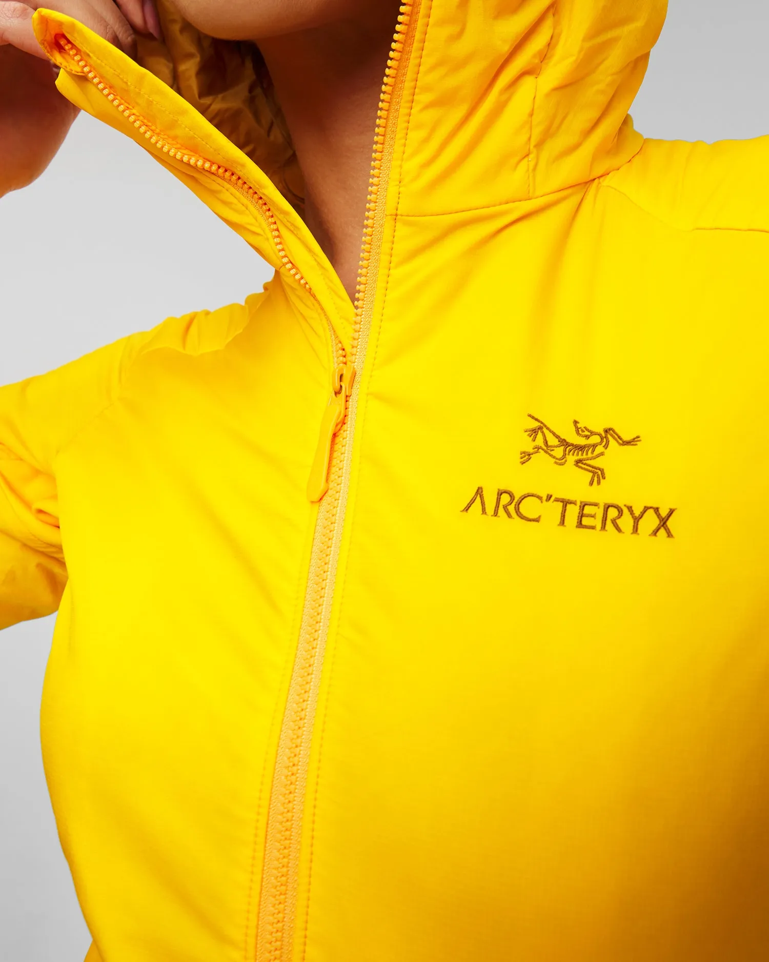 Women's yellow insulated jacket Arcteryx Atom x000006780-20135