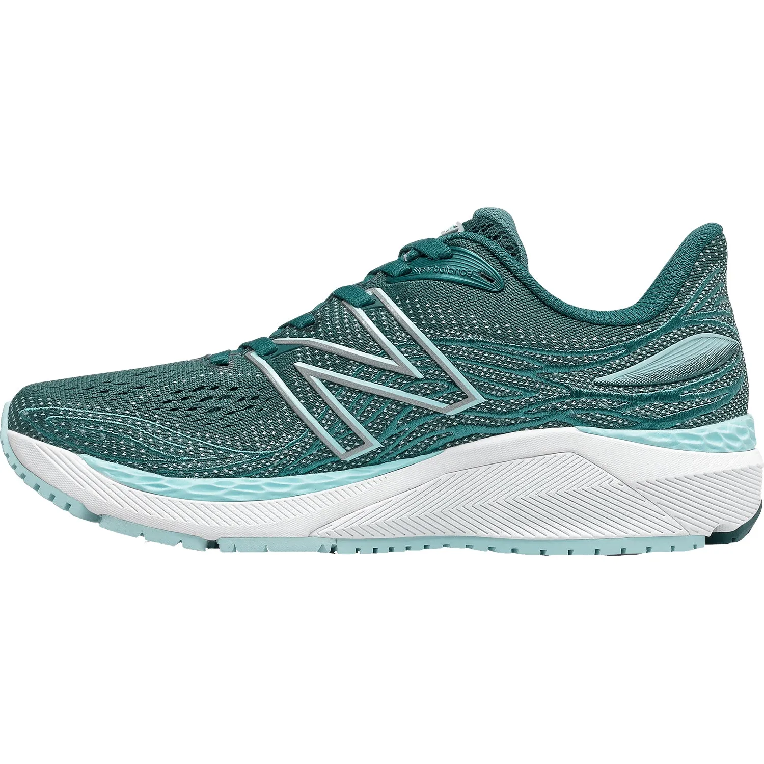 Women's New Balance Fresh Foam W860N12 Mountain Teal/Pale Blue Chill Mesh