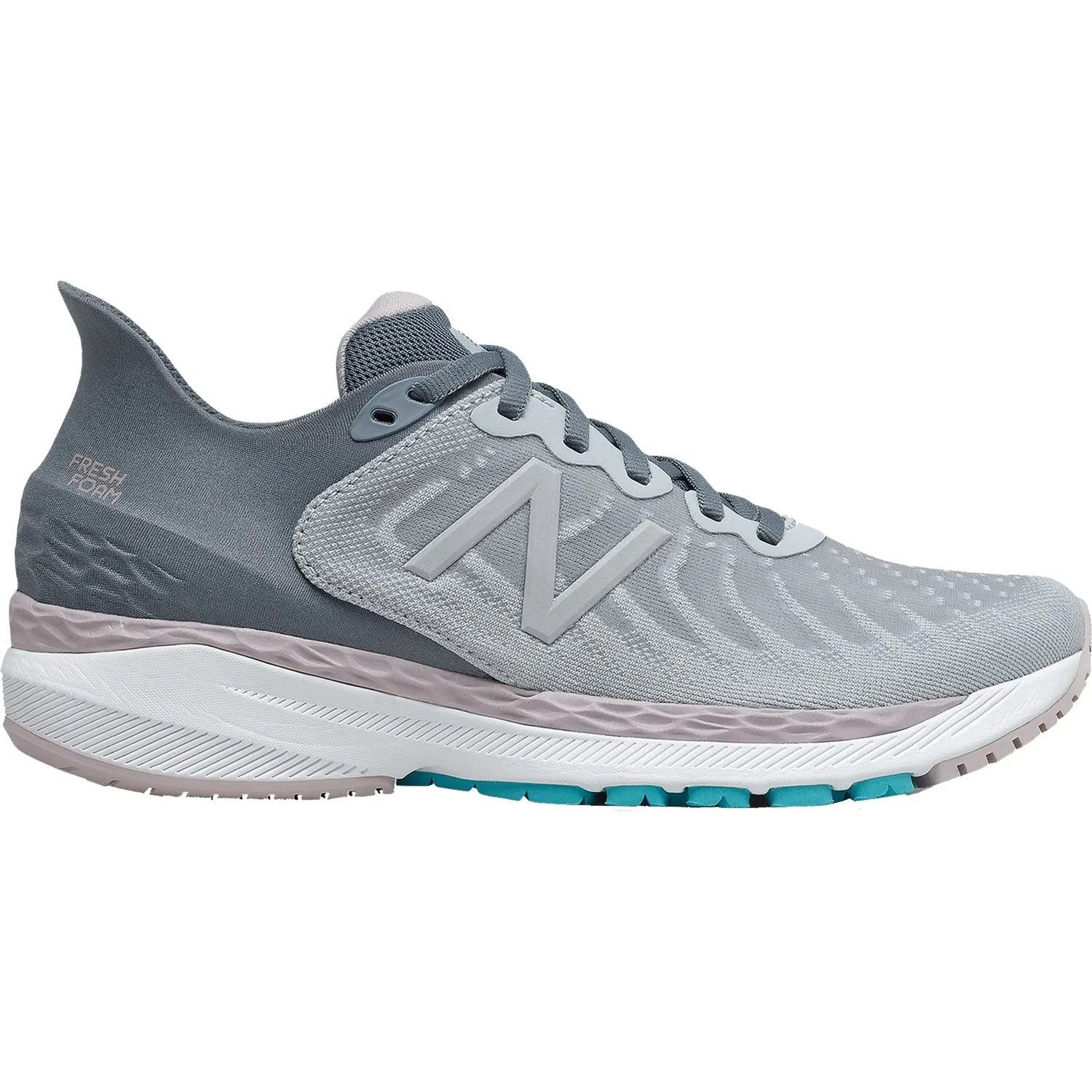 Women's New Balance Fresh Foam W860S11 Light Cyclone/Logwood Synthetic/Mesh