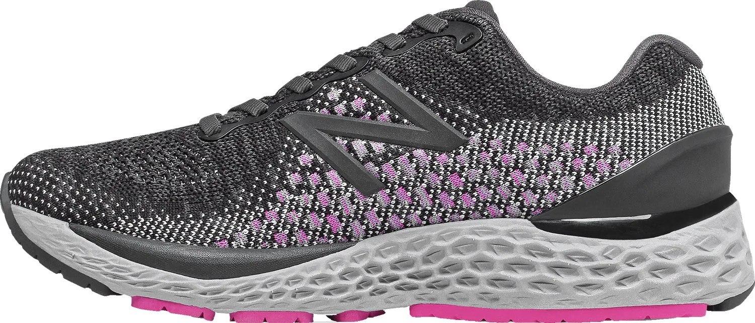 Women's New Balance Fresh Foam W880GX10 Black/Thunder/Poisonberry Mesh