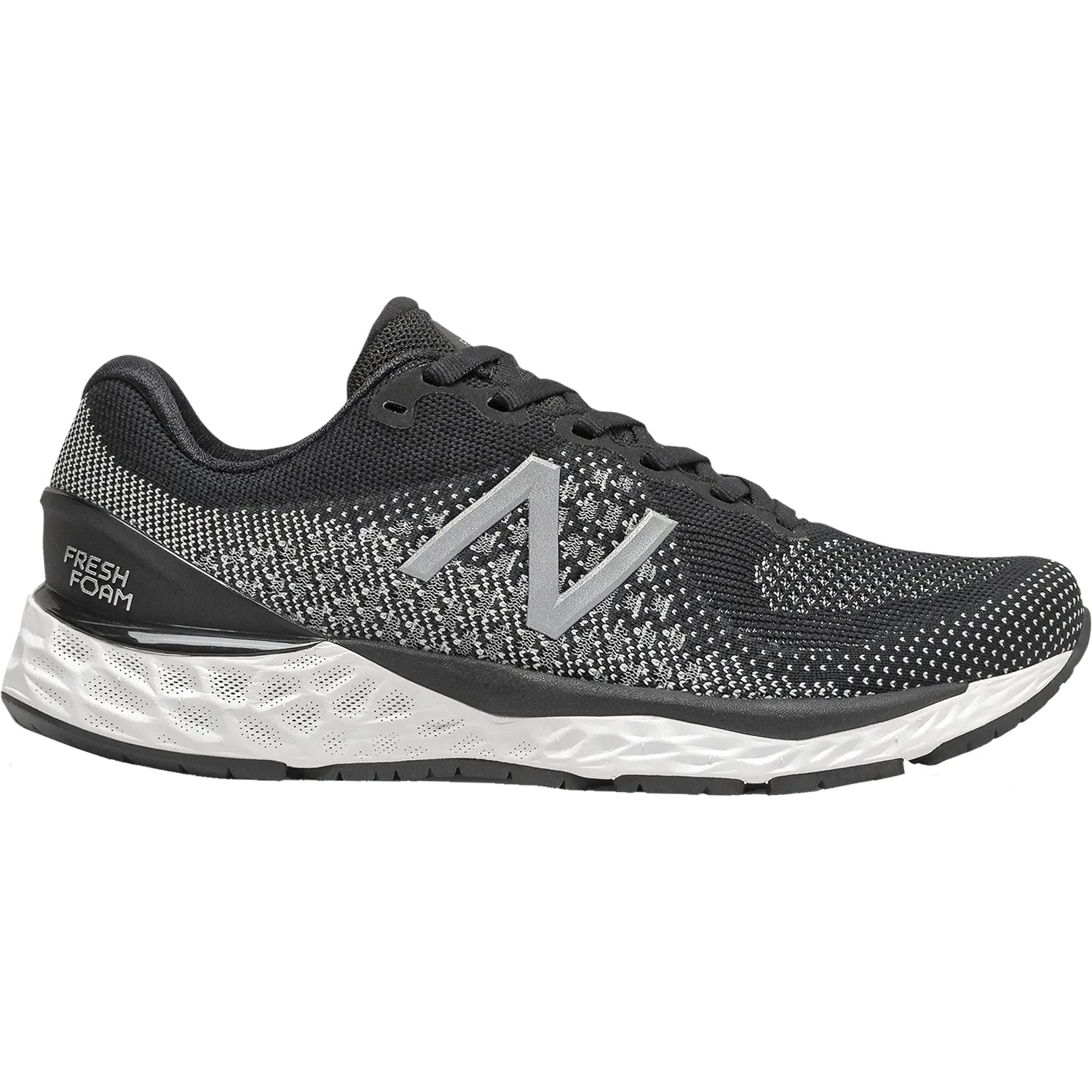 Women's New Balance Fresh Foam W880K10 Black/White Mesh