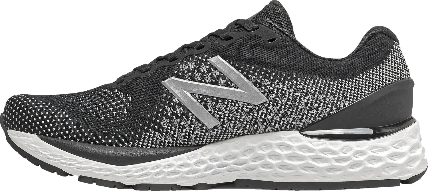 Women's New Balance Fresh Foam W880K10 Black/White Mesh