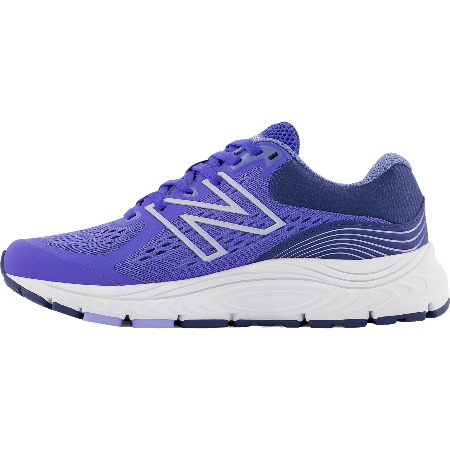 Women's New Balance W840BB5 Aura/Moon Shadow/Vibrant Violet Synthetic/Mesh