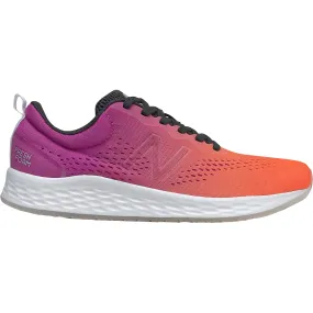 Women's New Balance WARISTB3 Fresh Foam Arishi Orange/Pink Knit Mesh