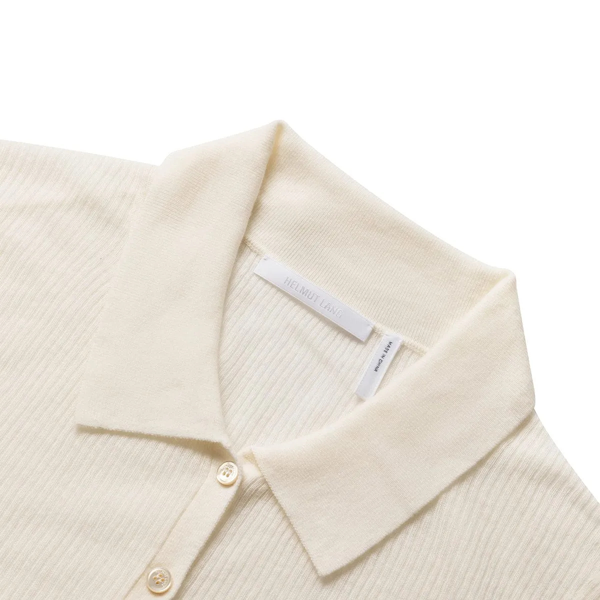 WOMEN'S POLO SHIRT IVORY | Bodega