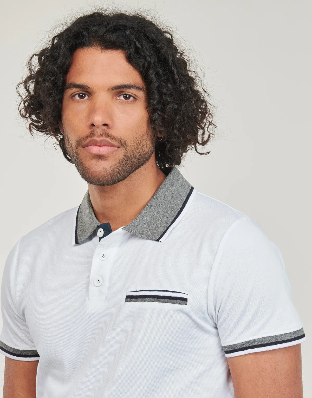 Yurban NEW-POLO-WHITE